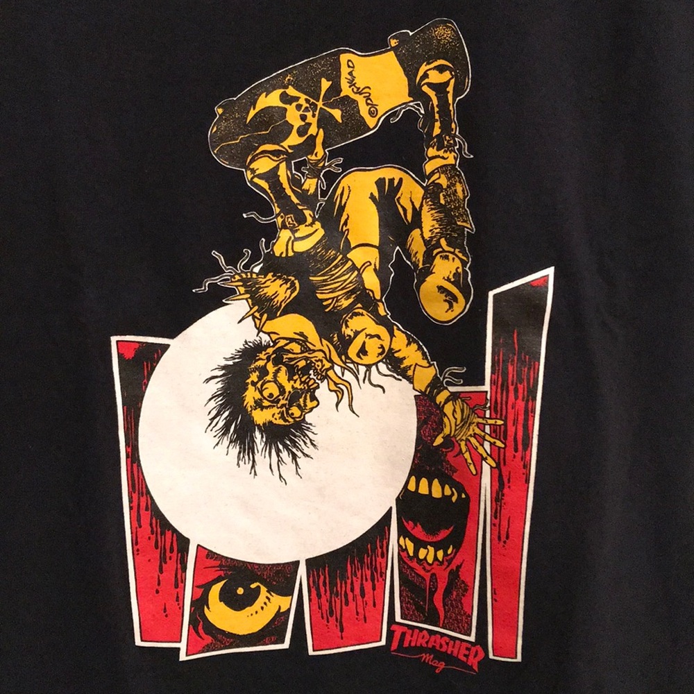 Thrasher x Pushead Skateboard Tee